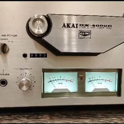 AKAI GX-4000D Rare Vintage Reel-to-Reel Tape Recorder Serviced Working Warranty image 4