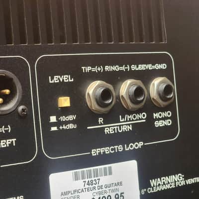 Fender Cyber-Twin 2 x 65-Watt 2x12" Modeling Guitar Combo 2001 - 2004 - Black image 7