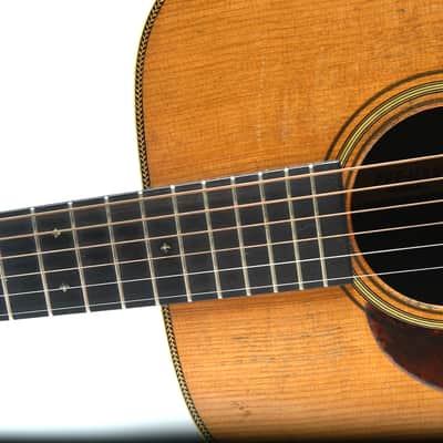 Pre-war Guitars Co. HD 28 Brazilian Rosewood 2016 Natural Level 2 distressed Left handed LH Lefty image 4