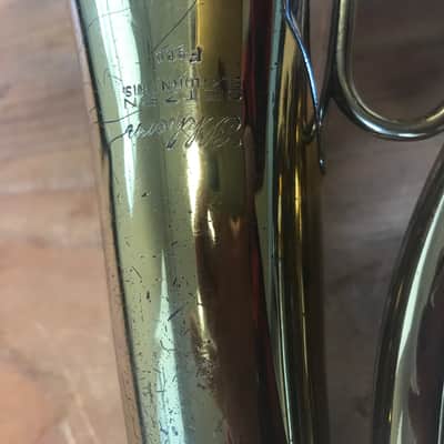 Vintage Getzen Elkhorn Compensating Double French Horn with Case/Mouthpiece. Sale Benefits Music Education Nonprofit! image 8