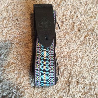 Ace Jimi Hendrix Guitar Strap from 1997 Fender Voodoo tribute guitar image 1