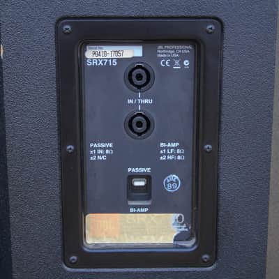 JBL SRX700 Series SRX715 2-Way Loudspeakers - Pair (2) image 3