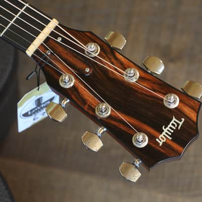 Unplayed! 2014 Taylor Custom GA Madagascar Ebony European Spruce Acoustic Guitar Natural + OHSC image 11