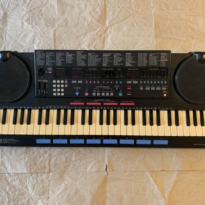 Yamaha PSS-790 1990 VGC 61key AWM FM Synth Stereo Speakers MIDI Sequencer Vector Dial image 1