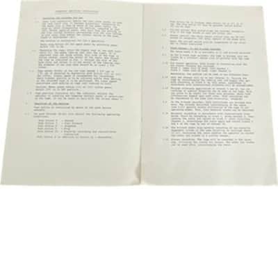 Revox F 36 Tape Recorder Manual Vintage Audio Instruction Guide image 3