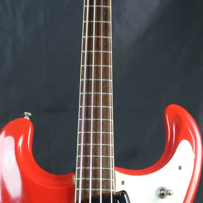 Vintage 1966 MOSRITE VENTURES BASS All Original 30.5 Inch Scale w/ Original Case image 13
