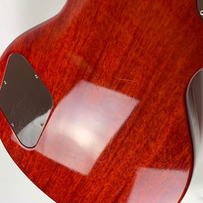 2005 Gibson Custom Shop 1957 Les Paul Standard '57 R7 Sweet Cherry Red w Factory Bigsby LUCY VIBES Eric Clapton George Harrison image 23