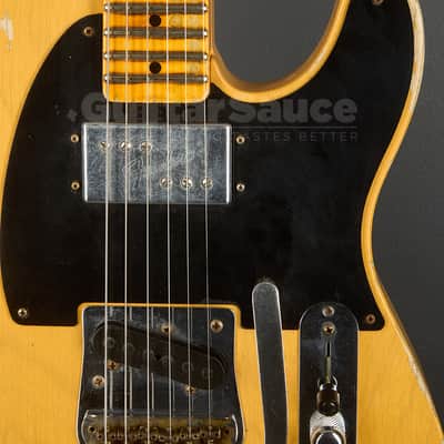 Fender Custom Shop Limited Cunife Telecaster Relic 2021 - Butterscotch (COD 2055UG) image 4