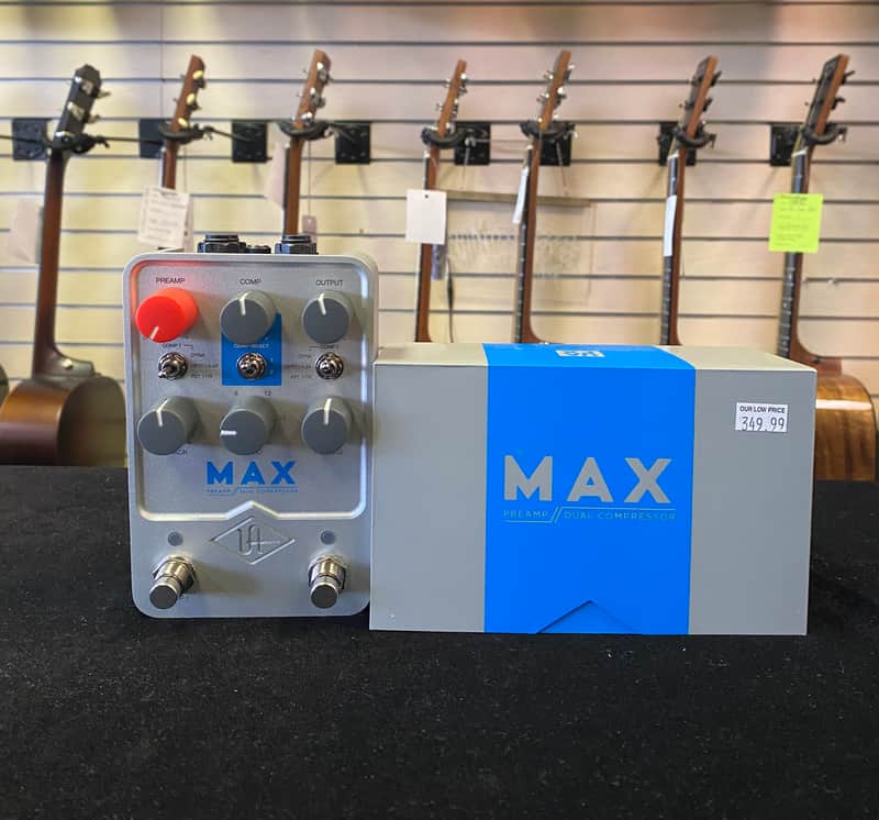 Universal Audio Universal Audio Max Preamp and Dual Compressor Pedal 2023 image 1
