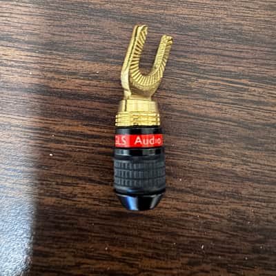GLS Audio Safe-Connect Gold Connector Spade Plugs - 8 pack (4 red 4 black) 2010s image 3