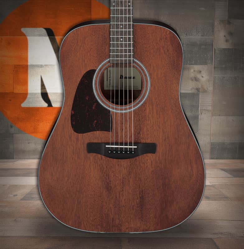 Ibanez AW54 Left-Handed Acoustic Guitar - Open Pore Natural (AW54LOPN) image 1