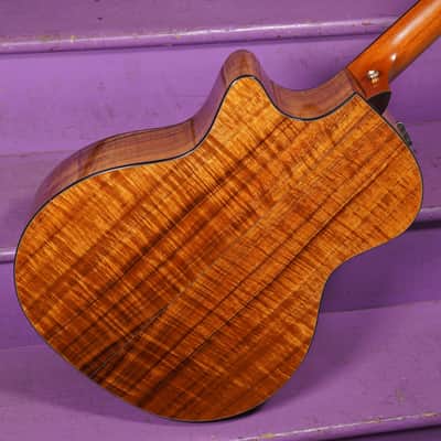 2006 Taylor K14ce Koa Jumbo Cutaway Guitar (VIDEO! Fresh Work, Ready) image 12
