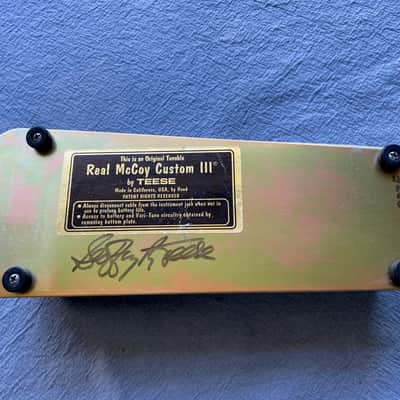 Real McCoy Custom III Wah-Wah Pedal 1997 silver image 10