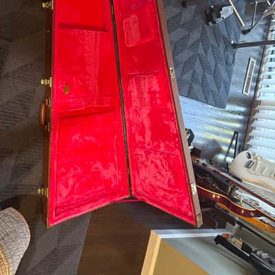 Epiphone Flying V Hard Case 2020s - Beige/Tan image 3