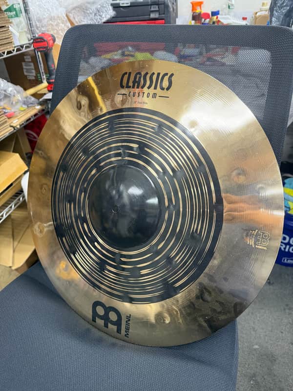 Meinl 20" Classics Custom Dual Ride Cymbal 2021 - Present - Dark / Traditional image 1