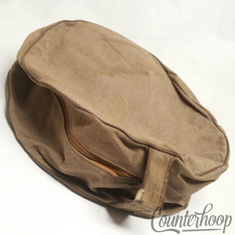 Joseph Rogers Inc 5x14"Canvas Fabric Snare Drum Case Soft Shell Vintage50s Eagle image 1