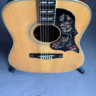 1977 Yamaha FG-401W – MIJ, Ebony fingerboard & Bridge, Excellent image 7