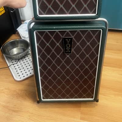 Vox MSB25 Mini Superbeetle 25-Watt 1x10" Mini Guitar Amp Stack 2019 - Present - British Racing Green image 2