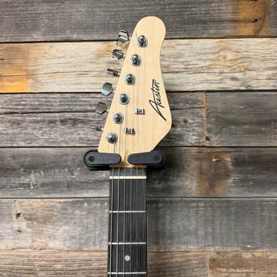 Austin Black Telecaster Style Electric Guitar image 4