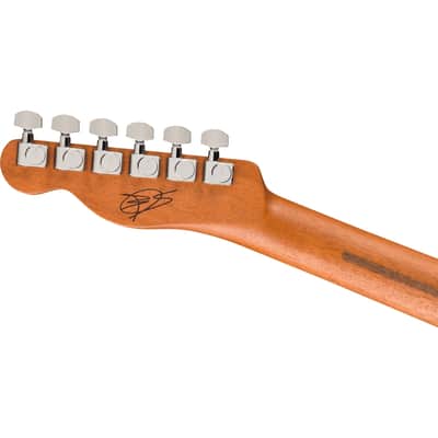 Fender FINNEAS Signature Acoustasonic Player Telecaster Guitar w/ Gig Bag - Cappuccino Fade image 8