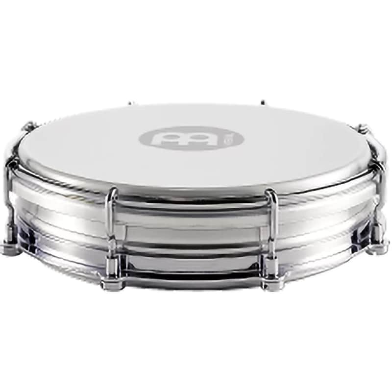 Meinl Percussion Tamborim with Floatune Tuning System - Aluminum Body and Synthetic Head (TBR06ALU) image 1