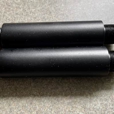 NOS Lot of 2 Desk Stand Risers- Microphone Stand Extension Tube - 3" long image 4