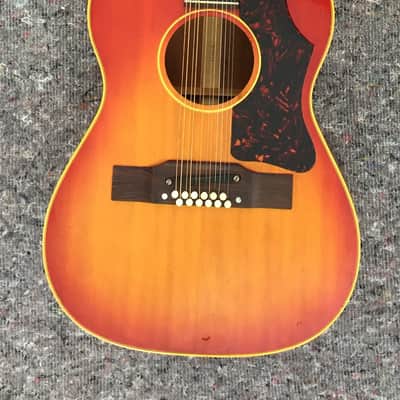 Gibson B25-12 1963 - Cherry Sunburst - Super! image 1