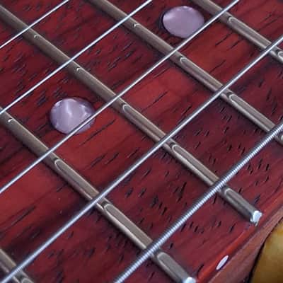 Neocas+er | Al Cobb Luthier handmade, classic-styled, vintage-inspired, headless, multiscale guitar image 9