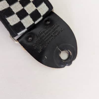 Hamer USA Branded "Bobby Lee" Checkerboard Guitar Strap image 5