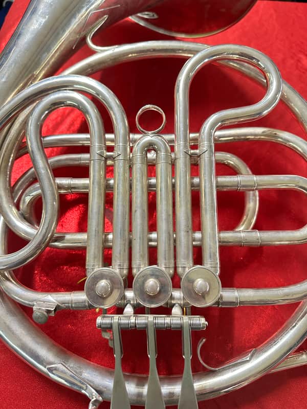 C.G. Conn 14D Student Model Single French Horn 2010s - Clear-Lacquered Brass image 1