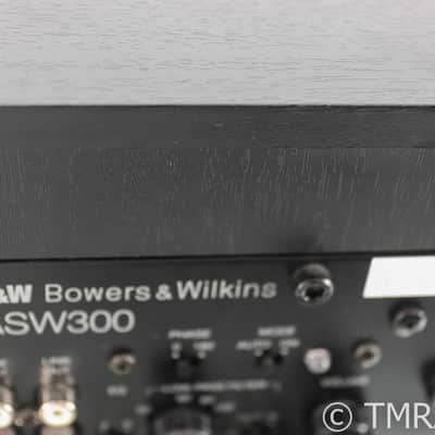 B&W ASW 300 8" Powered Subwoofer; Black image 8