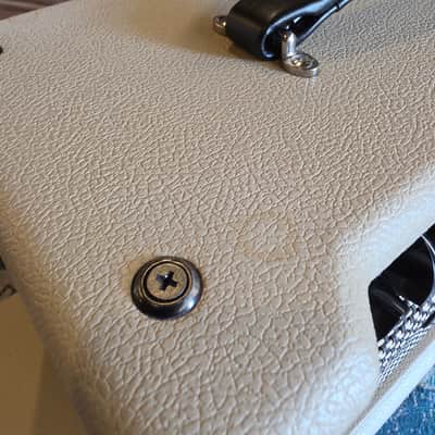 Used PRS DGT 15 Head + Cabinet Stack - 15-watts - 1x12 - White - w/Footswitch image 11