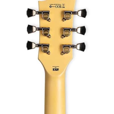 ESP LTD EC-256 Electric Guitar. Left Handed Vintage Gold Satin imagen 7
