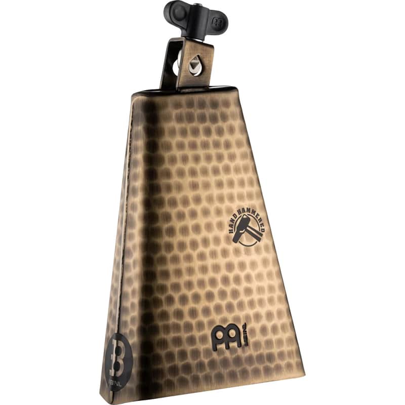 Meinl Hammered Series 8" Timbale Cowbel -Big Mouth, Gold image 1
