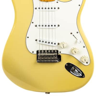Fender Fender Custom Shop Stratocaster NOS MN Olympic White Pre Owned 1998 - Olympic White image 2