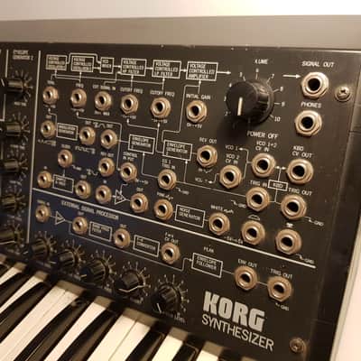 Korg MS-20 vintage analog synthesizer serial no 140771