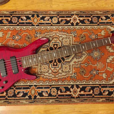 Yamaha TRB-1006 - 6 String Bass-Flamed Maple Top-Gig Bag-Set Up image 1