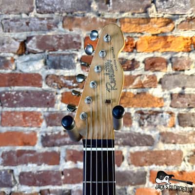Revelator RetroSonic T-Style Baritone Electric Guitar w/ HSC (2025 - Olympic White) image 3