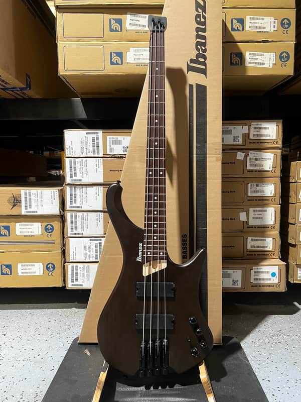 Ibanez Bass Workshop EHB600 Electric Bass Guitar - Walnut Flat image 1