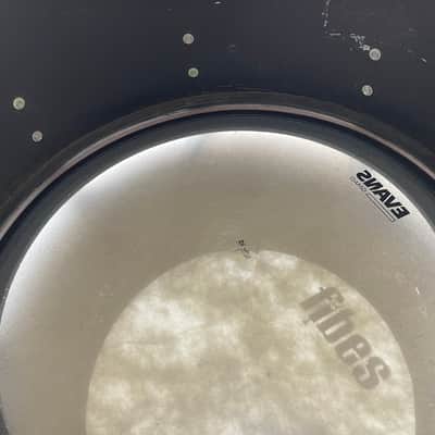 Fibes Bass Drum 22x14 Early 70s - Brass image 9