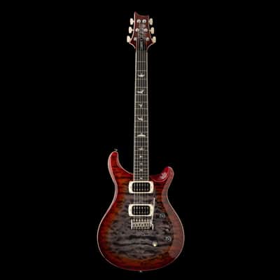 PRS SE Custom 24-08 Quilt Charcoal Cherry Burst With Gig Bag image 2
