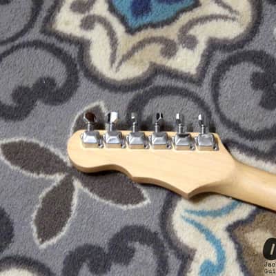 Six Flags Stratocaster Electric Guitar (2000s, Six Flags Logo Finish) image 16