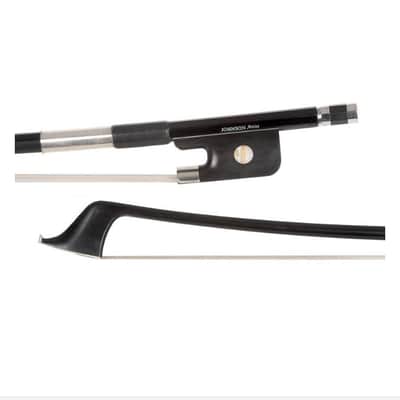 Johnson Artist Carbon Composite 3/4 French Bass Bow 2023 with Kolstein Ultra Bass Rosin New image 1