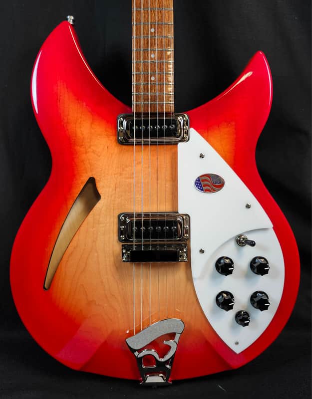 Rickenbacker 330 Fireglo Semi-Hollow Guitar, RW FB, w/HSC 2026 image 1