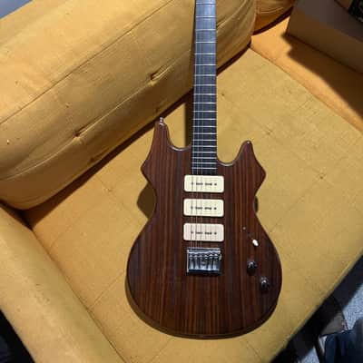 Warmoth WGD Solidbody Guitar Rosewood Top 3 P90 Dead Garcia Model image 2