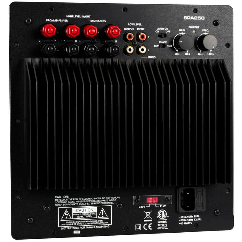 Dayton Audio - SPA250 - 250 Watt Subwoofer Amplifier image 1