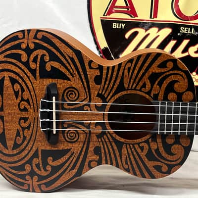 Luna Uke Tribal Tenor Ukulele image 3