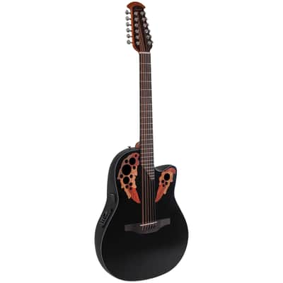 CE4412 5 G Guitar Celebrity Elite Mid Cutaway 12 strings Ovation image 3