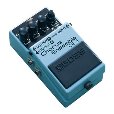 BOSS CE-5 Stereo Chorus Ensemble Compact Pedal for Creating Any Kind of Chorus Effect with Effect Level, Rate, Depth and Filter Knobs image 2