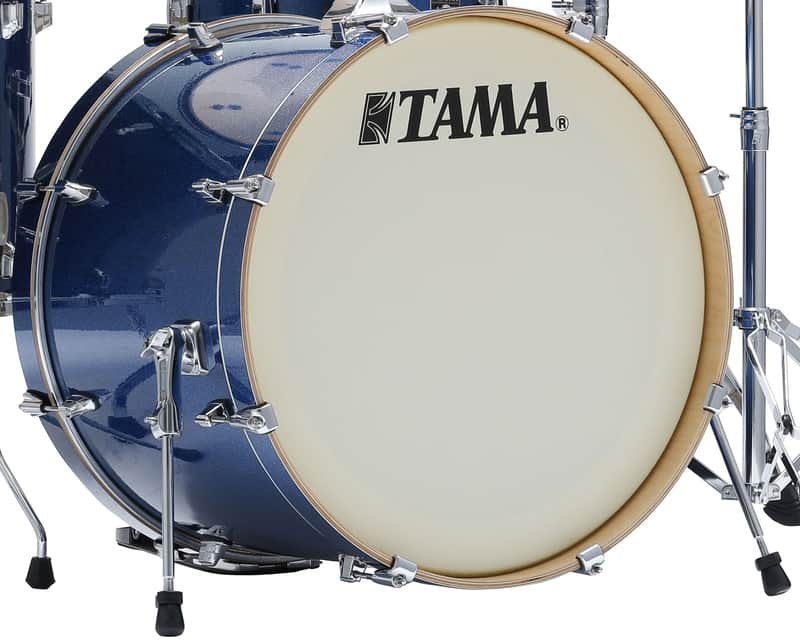 Tama CKB22RZ-ISP Superstar Classic Bass Drum 22 - Indigo Sparkle image 1